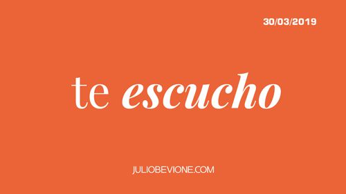 Julio Bevione - Te escucho